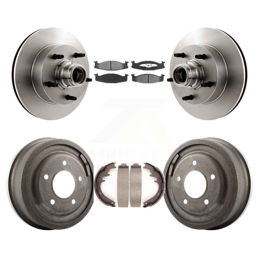 Transit Auto - K8S-103464 - Front and Rear Disc Brake Kits