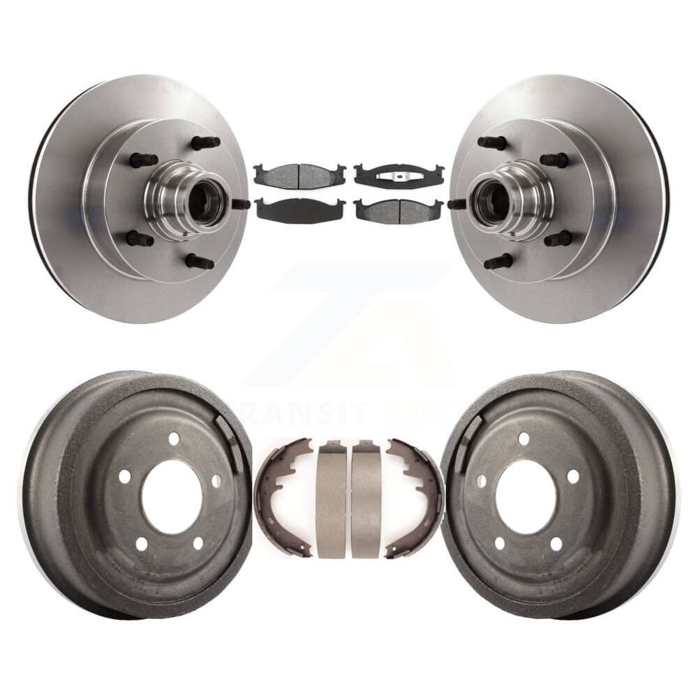 Transit Auto - K8S-103467 - Front and Rear Disc Brake Kits