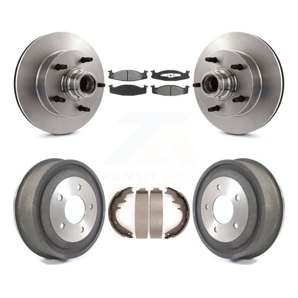 Transit Auto - K8S-103468 - Front and Rear Disc Brake Kits