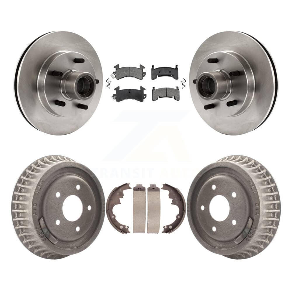 Transit Auto - K8S-103487 - Front and Rear Disc Brake Kits
