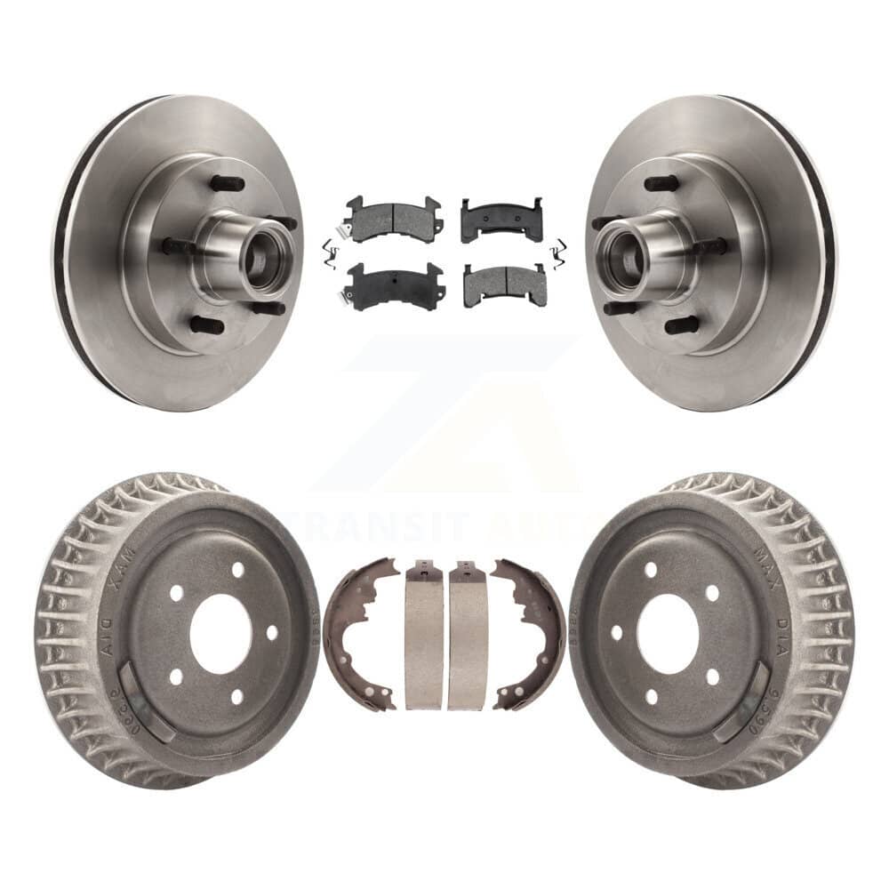 Transit Auto - K8S-103489 - Front and Rear Disc Brake Kits