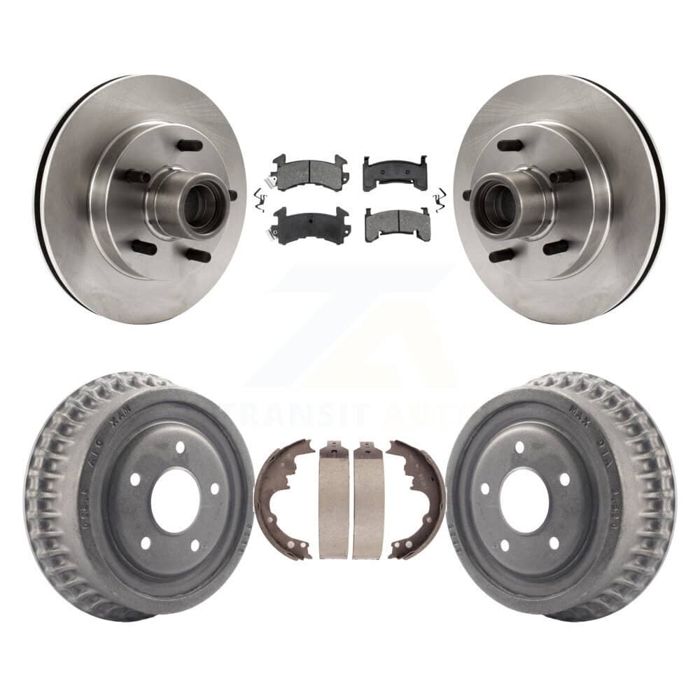 Transit Auto - K8S-103490 - Front and Rear Disc Brake Kits
