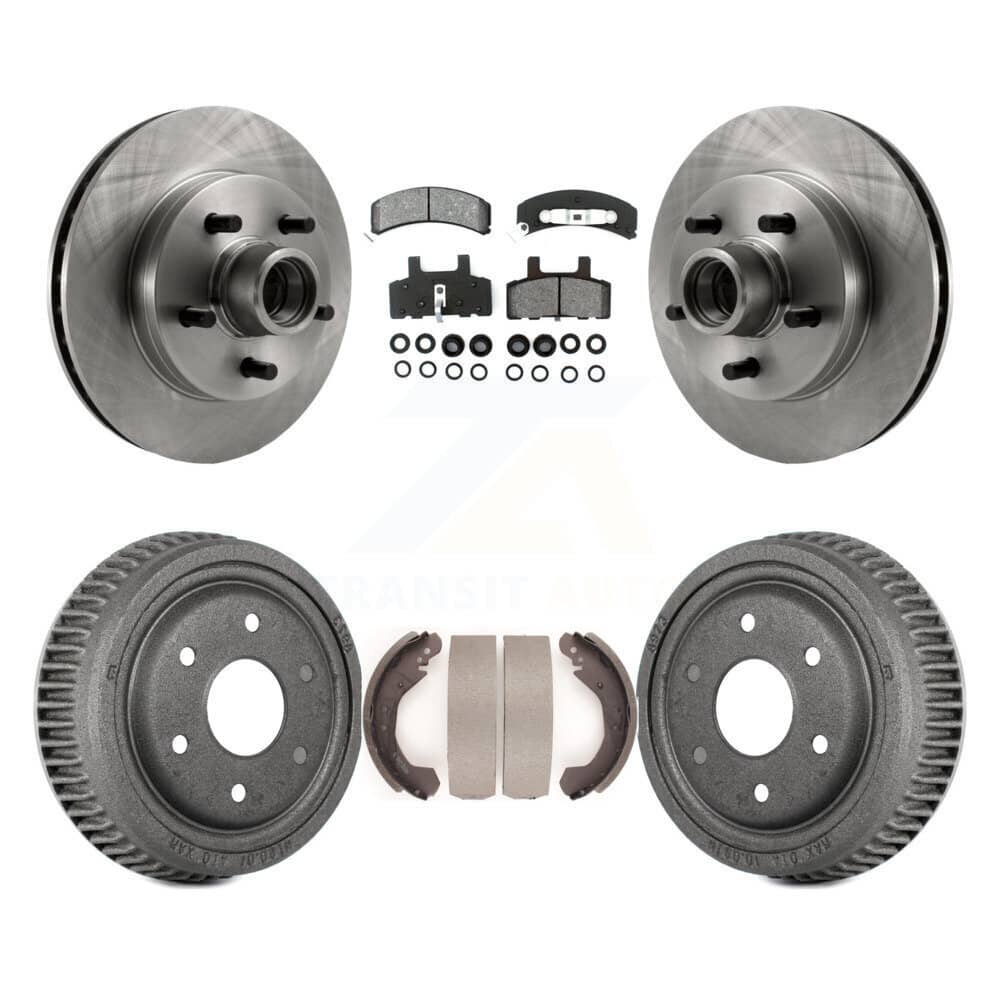 Transit Auto - K8S-103493 - Front and Rear Disc Brake Kits