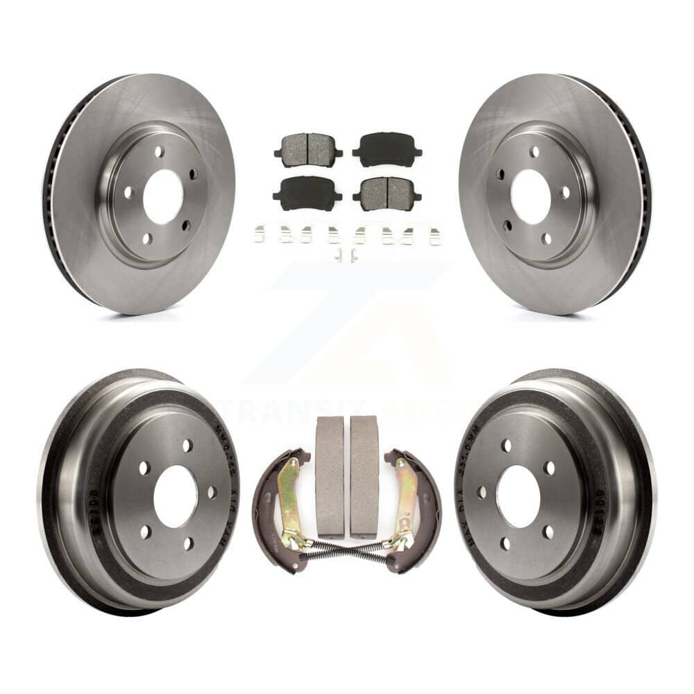 Transit Auto - K8S-103620 - Front and Rear Disc Brake Kits