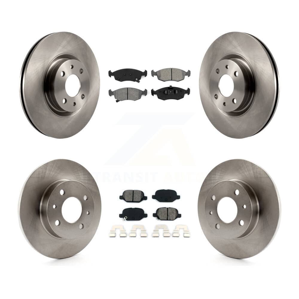 Transit Auto - K8S-103687 - Front and Rear Disc Brake Kits