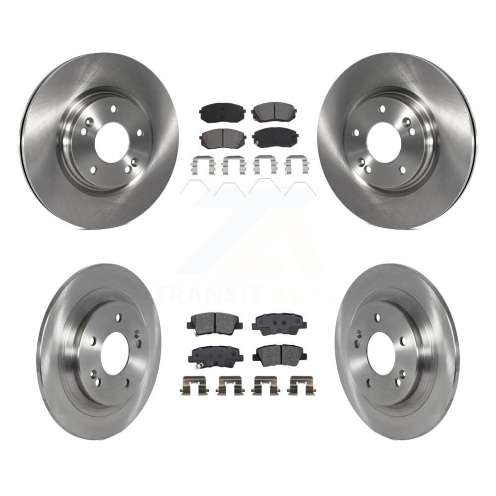 Transit Auto - K8S-103756 - Front and Rear Disc Brake Kits