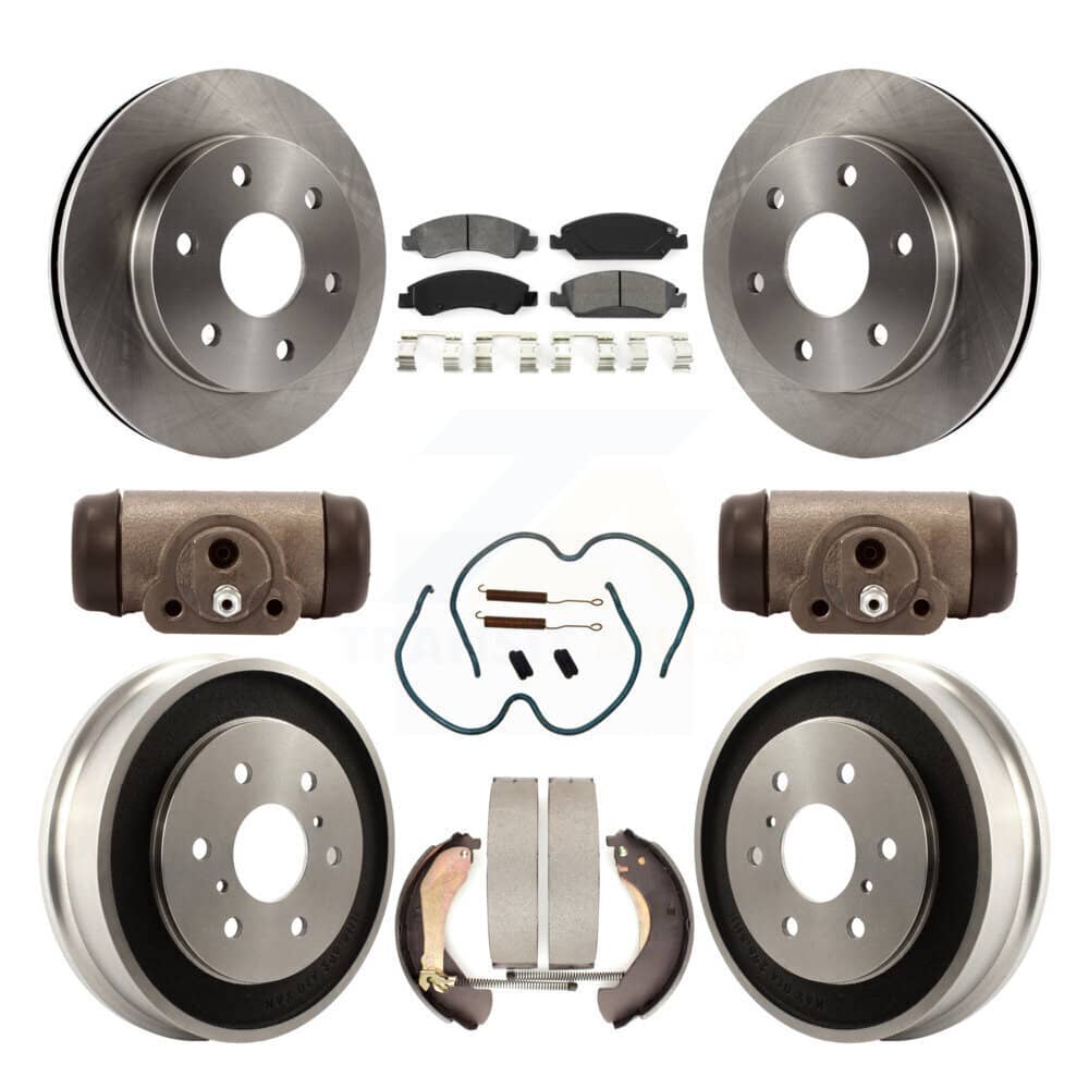 Transit Auto - K8S-103780 - Front and Rear Disc Brake Kits