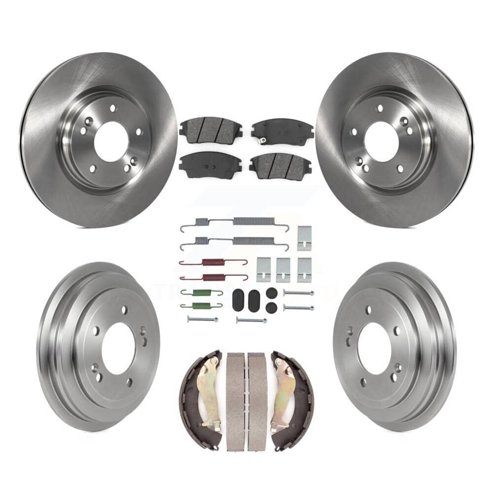 Transit Auto - K8S-104069 - Front and Rear Disc Brake Kits