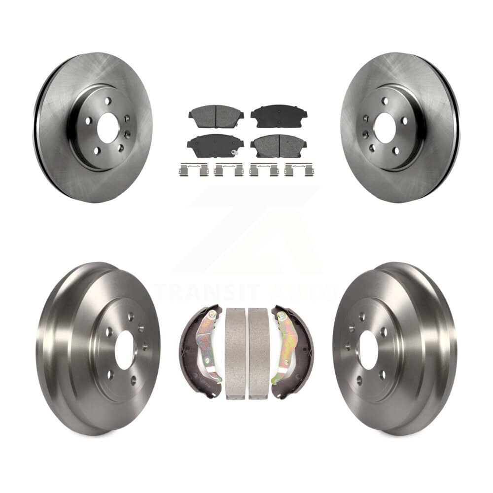 Transit Auto - K8S-104083 - Front and Rear Disc Brake Kits