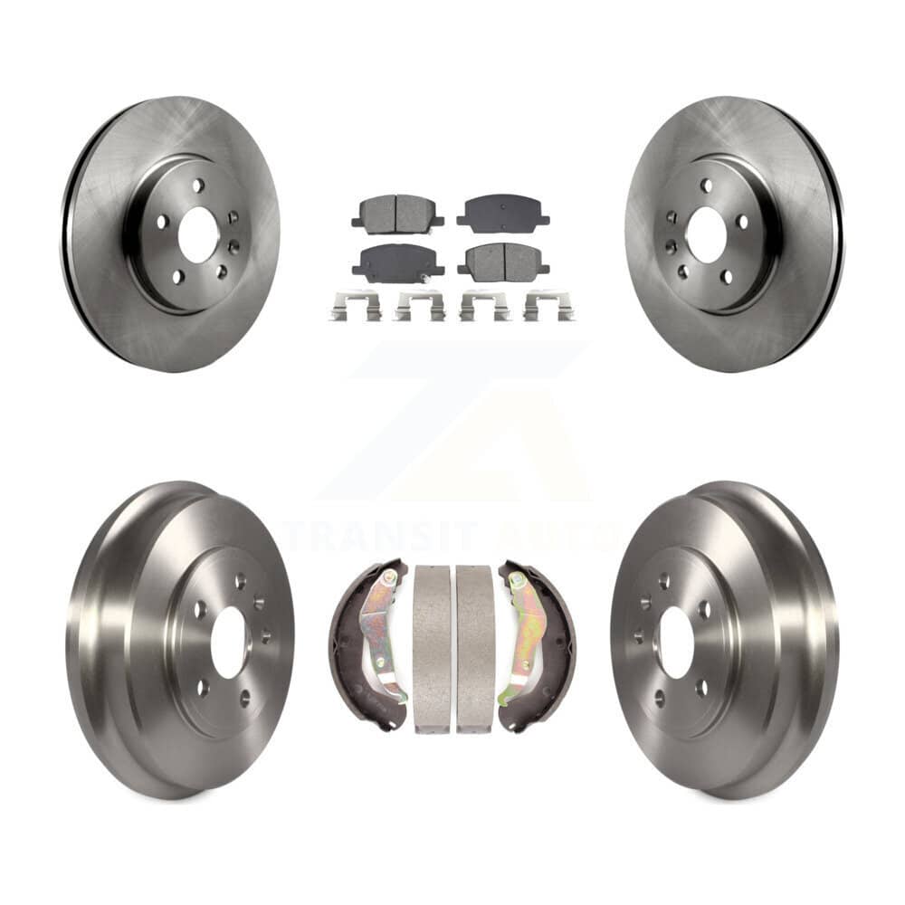 Transit Auto - K8S-104084 - Front and Rear Disc Brake Kits