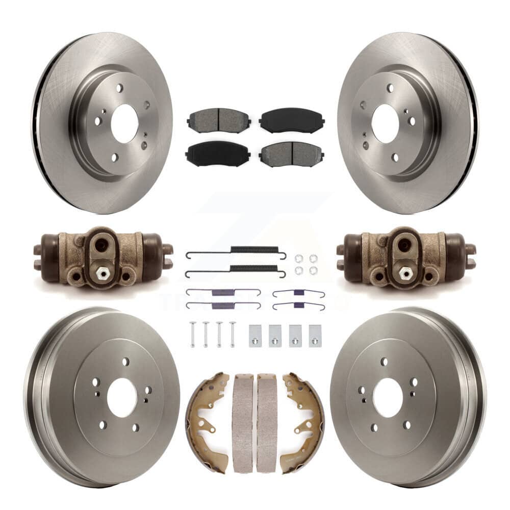 Transit Auto - K8S-104087 - Front and Rear Disc Brake Kits