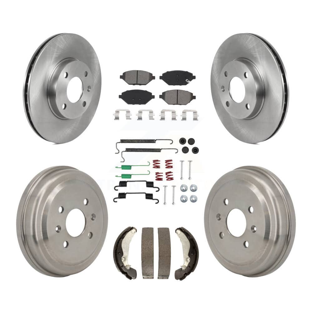 Transit Auto - K8S-104208 - Front and Rear Disc Brake Kits