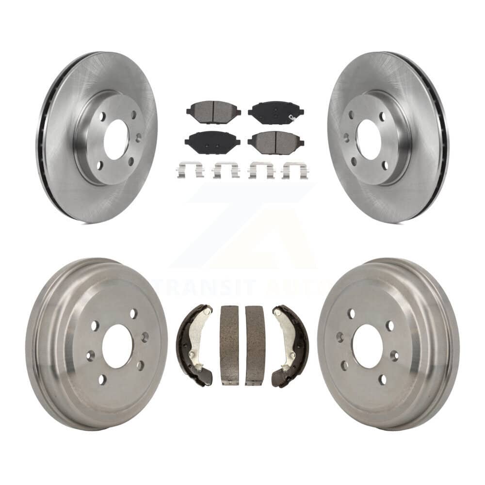 Transit Auto - K8S-104210 - Front and Rear Disc Brake Kits
