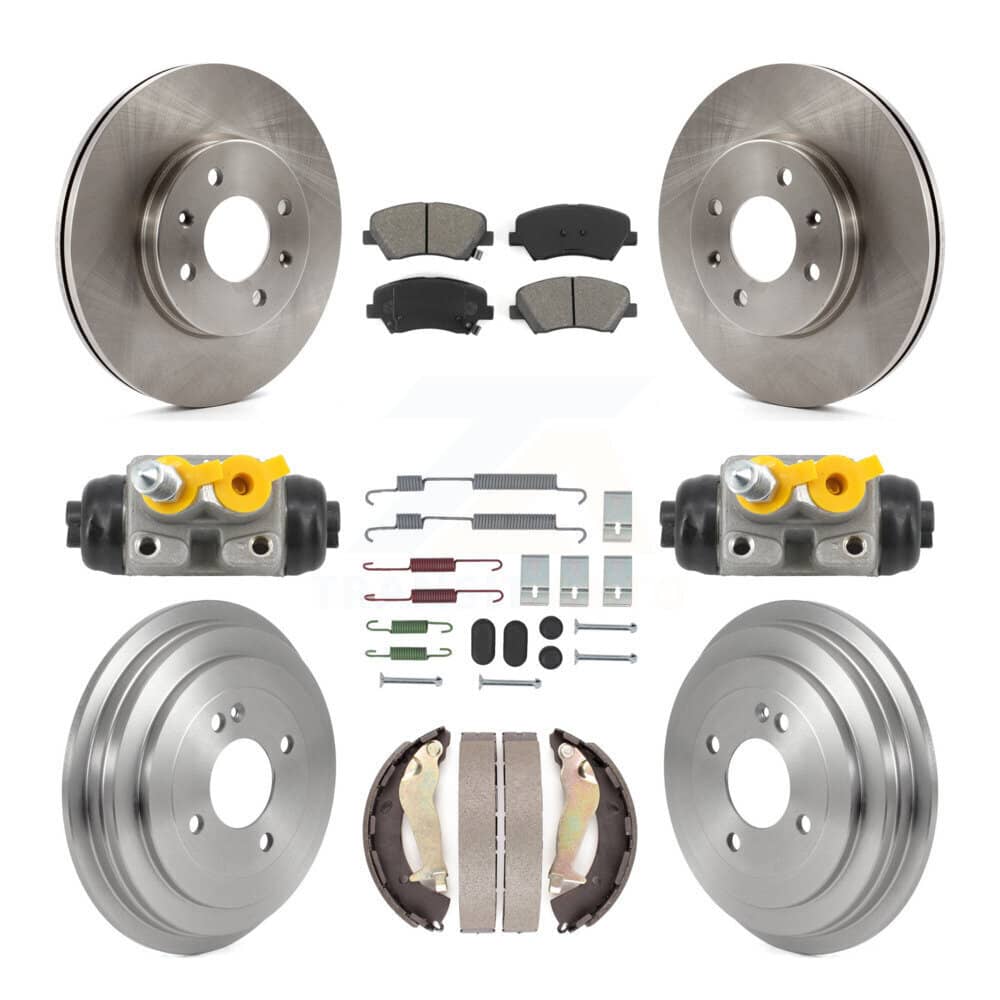 Transit Auto - K8S-104221 - Front and Rear Disc Brake Kits