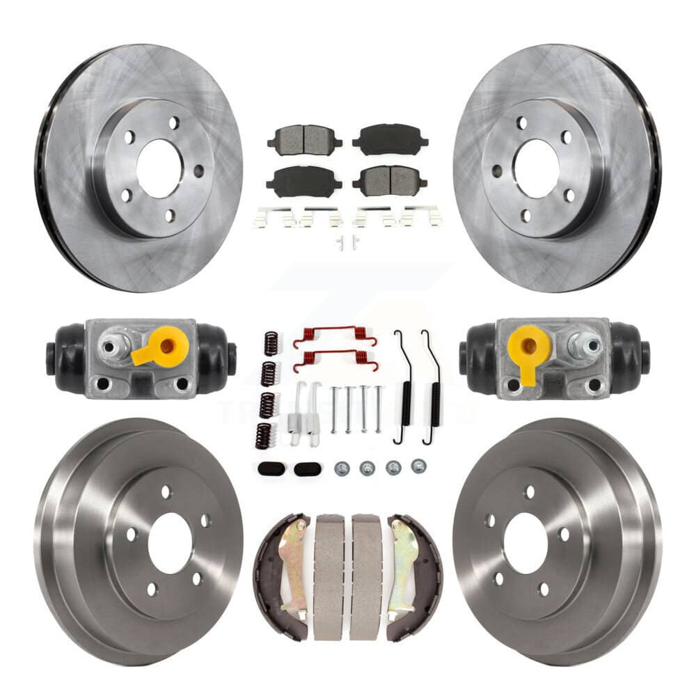 Transit Auto - K8S-104236 - Front and Rear Disc Brake Kits