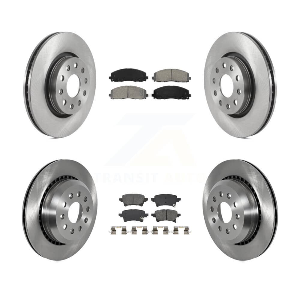 Transit Auto - K8S-104255 - Front and Rear Disc Brake Kits