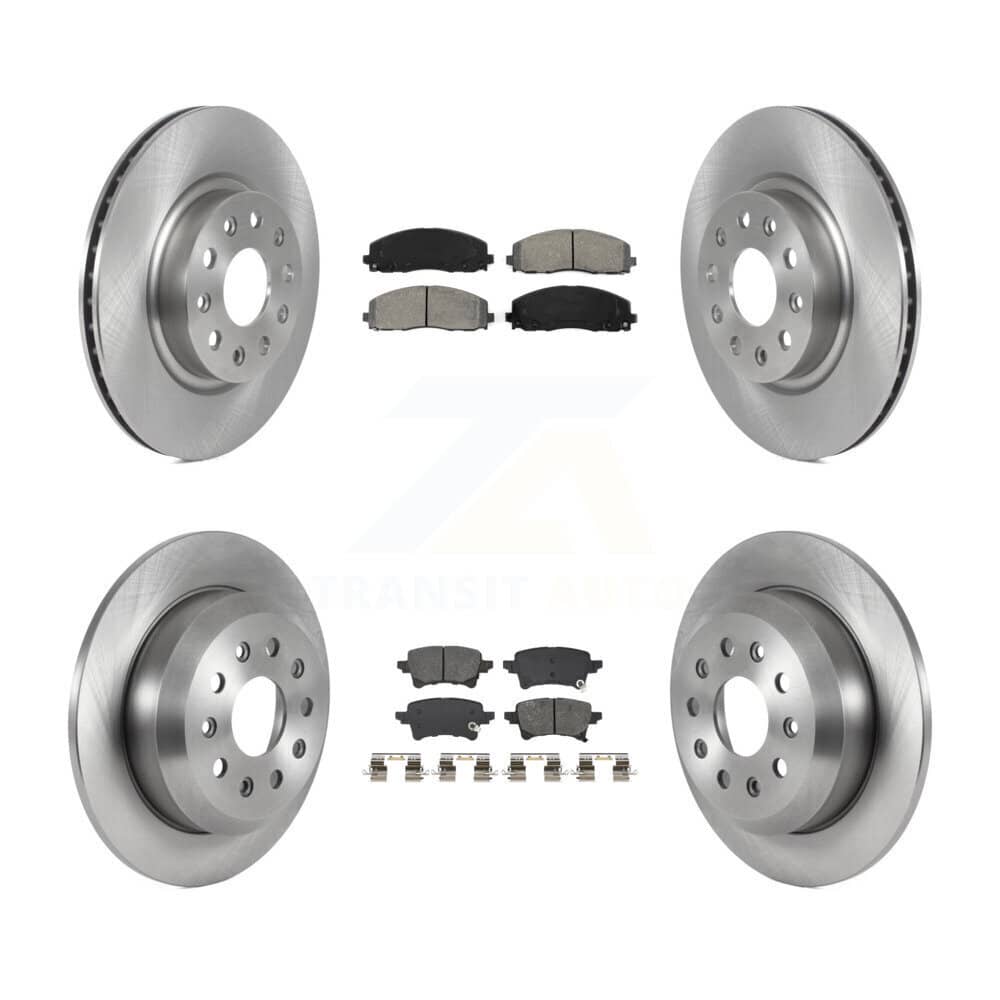 Transit Auto - K8S-104256 - Front and Rear Disc Brake Kits