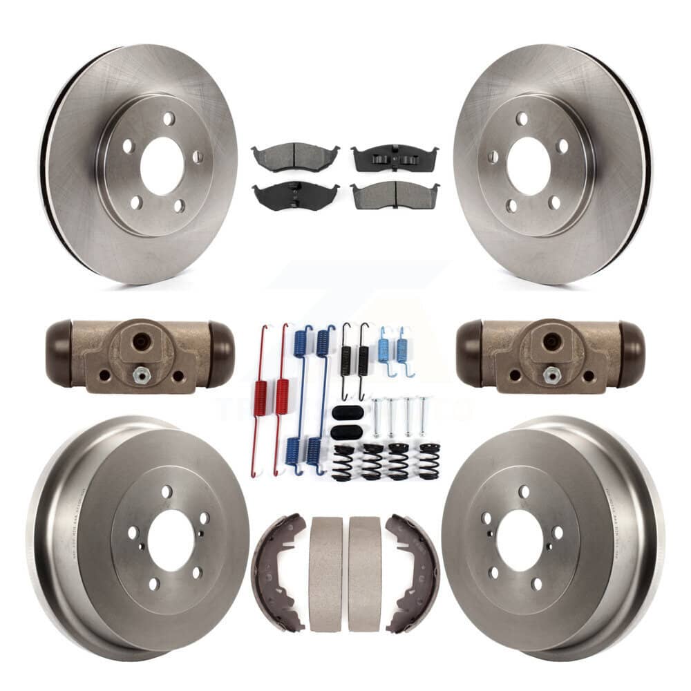 Transit Auto - K8S-105033 - Front and Rear Disc Brake Kits