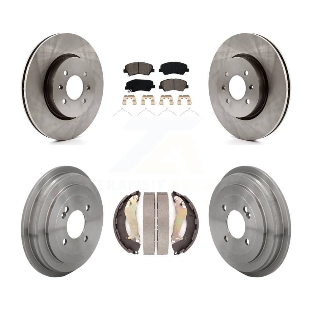 Transit Auto - K8S-105037 - Front and Rear Disc Brake Kits