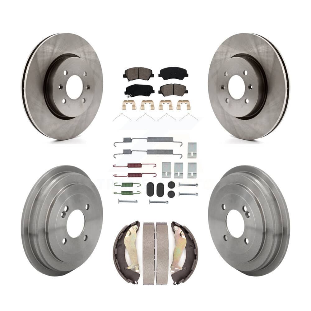 Transit Auto - K8S-105043 - Front and Rear Disc Brake Kits