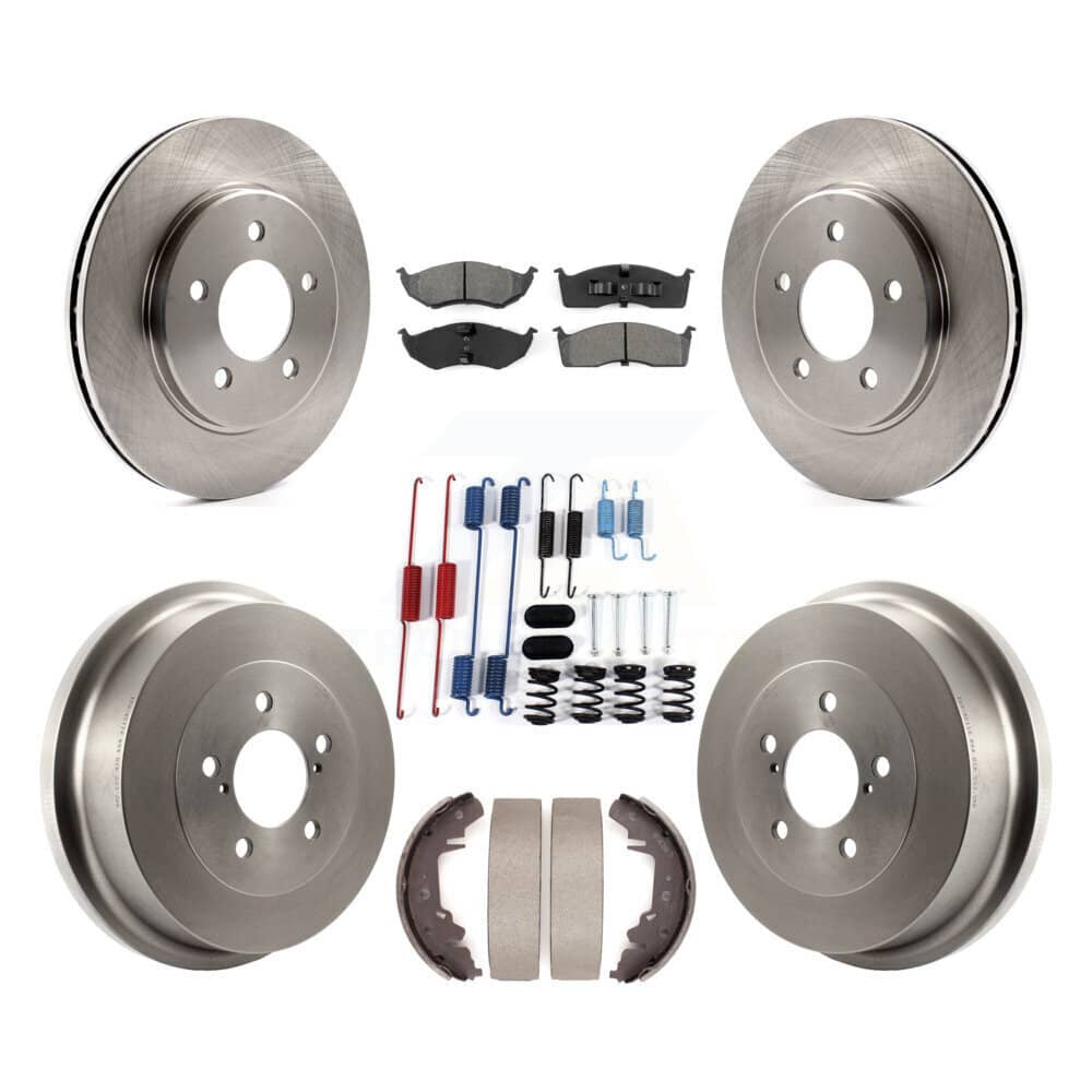Transit Auto - K8S-105045 - Front and Rear Disc Brake Kits