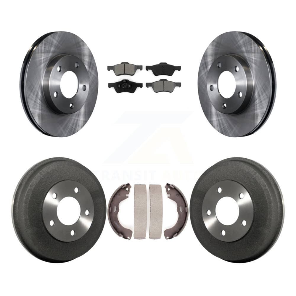 Transit Auto - K8S-105133 - Front and Rear Disc Brake Kits