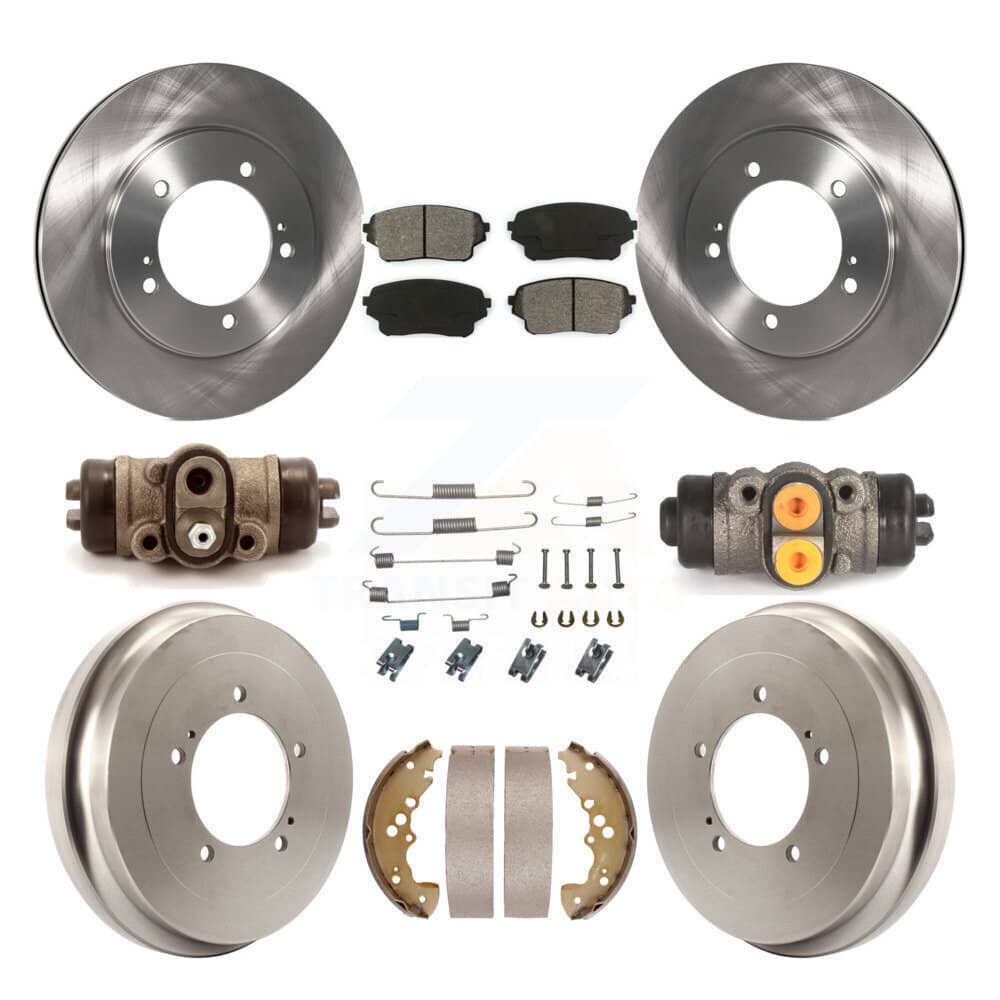 Transit Auto - K8S-105244 - Front and Rear Disc Brake Kits