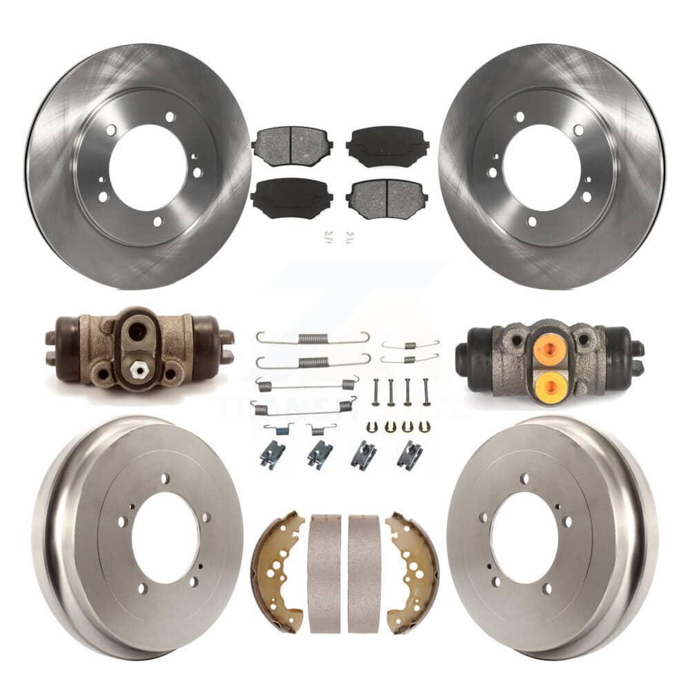 Transit Auto - K8S-105245 - Front and Rear Disc Brake Kits