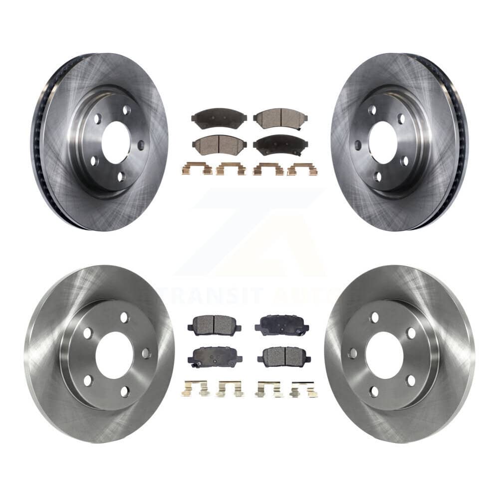Transit Auto - K8T-100808 - Front and Rear Disc Brake Kits
