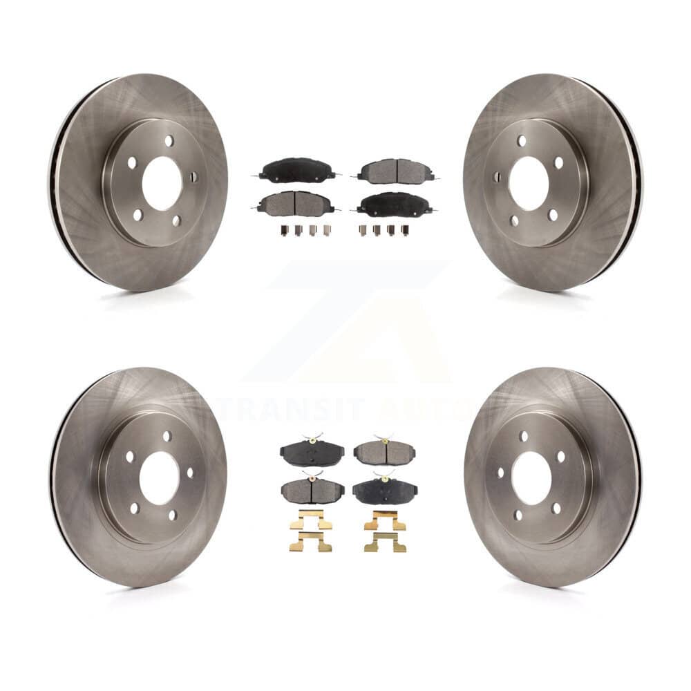 Transit Auto - K8T-100936 - Front and Rear Disc Brake Kits