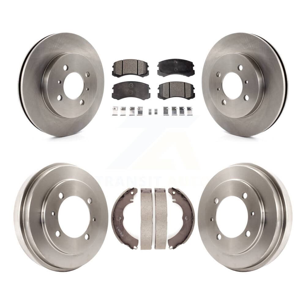 Transit Auto - K8T-103692 - Front and Rear Disc Brake Kits
