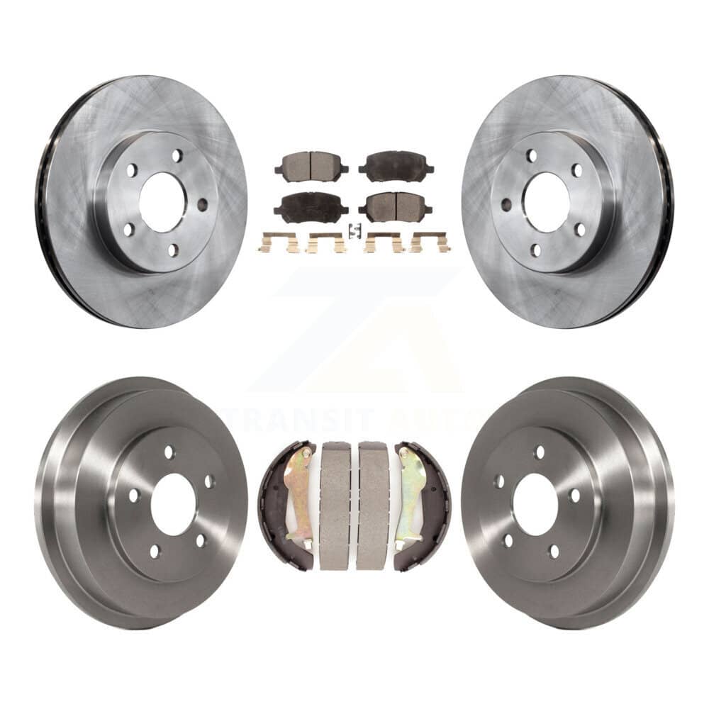 Transit Auto - K8T-103756 - Front and Rear Disc Brake Kits