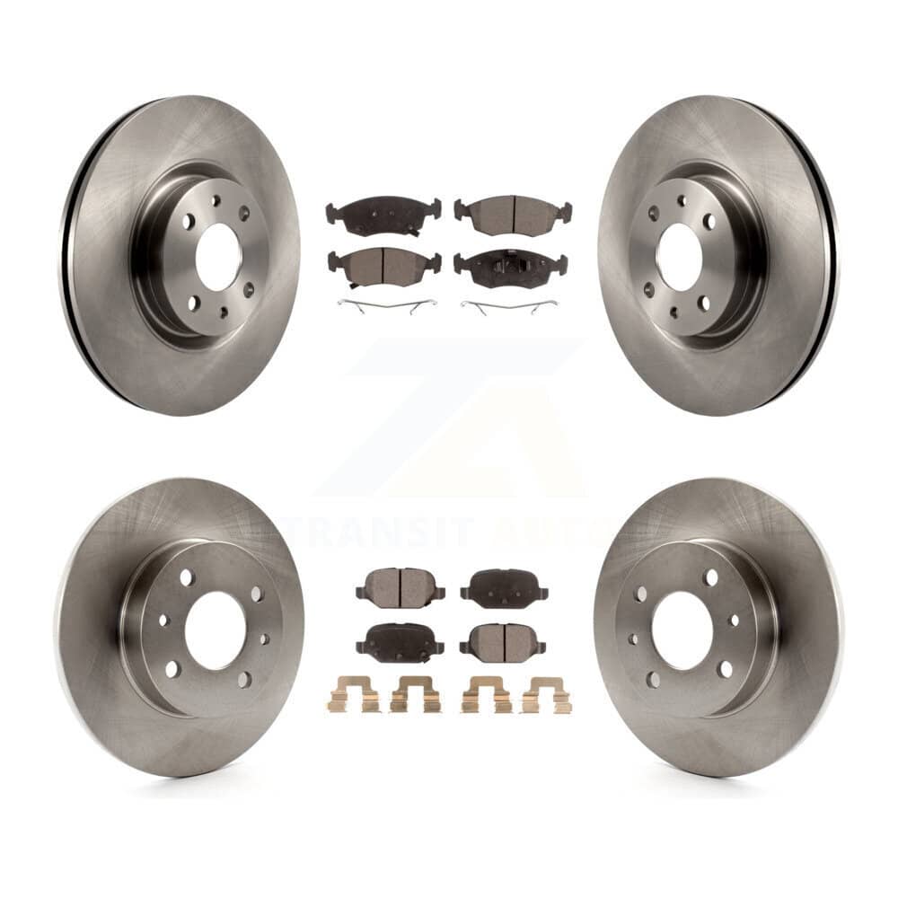 Transit Auto - K8T-104182 - Front and Rear Disc Brake Kits