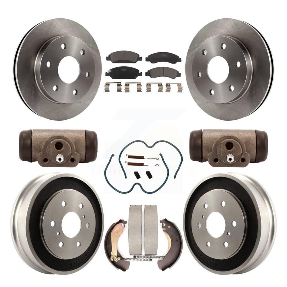 Transit Auto - K8T-104359 - Front and Rear Disc Brake Kits