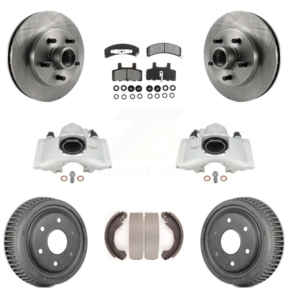 Transit Auto - KC8-100732S - Front and Rear Disc Brake Kits