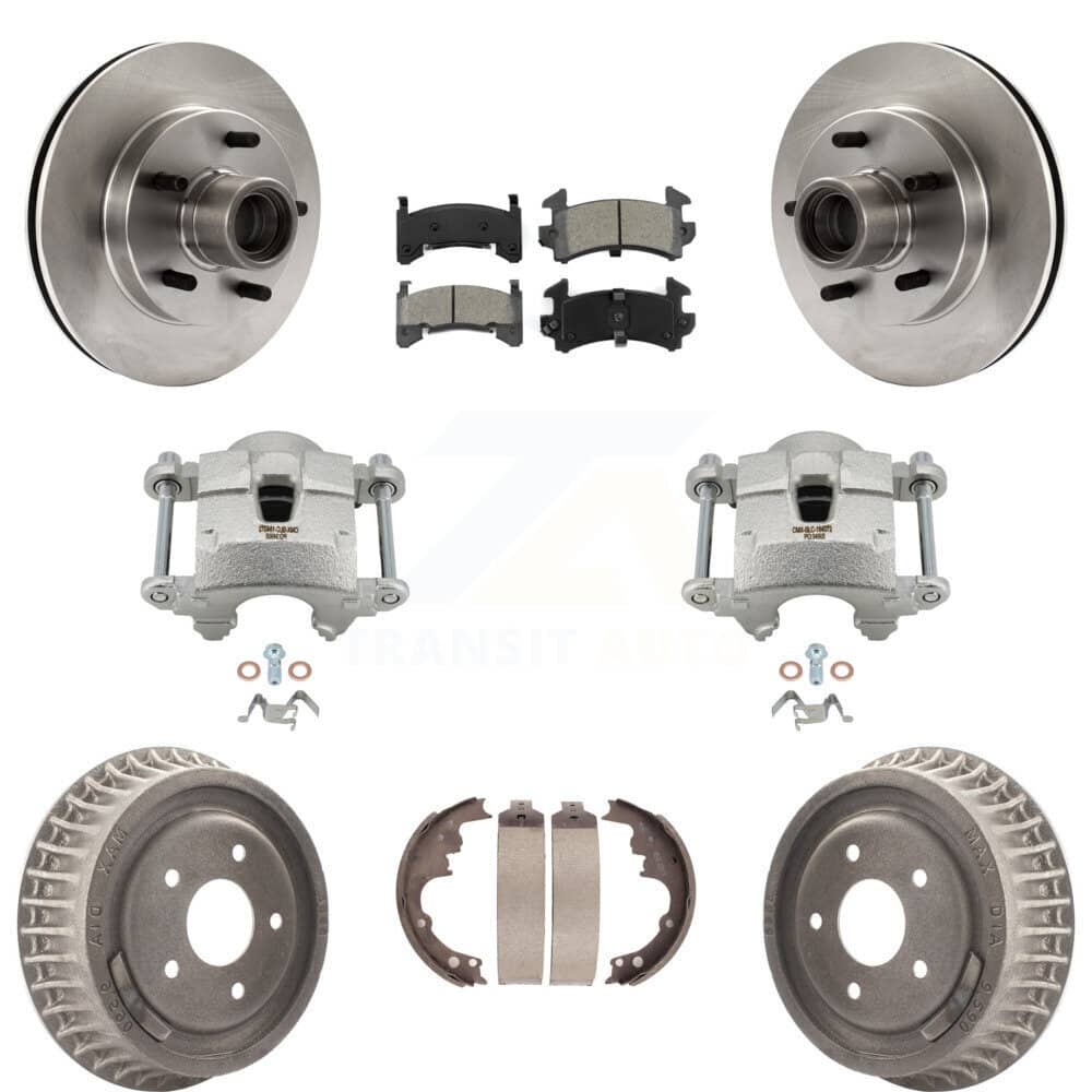 Transit Auto - KC8-100744S - Front and Rear Disc Brake Kits