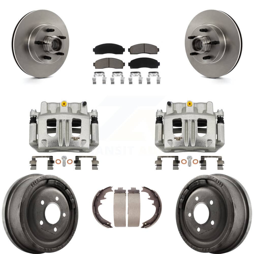 Transit Auto - KC8-100748C - Front and Rear Disc Brake Kits