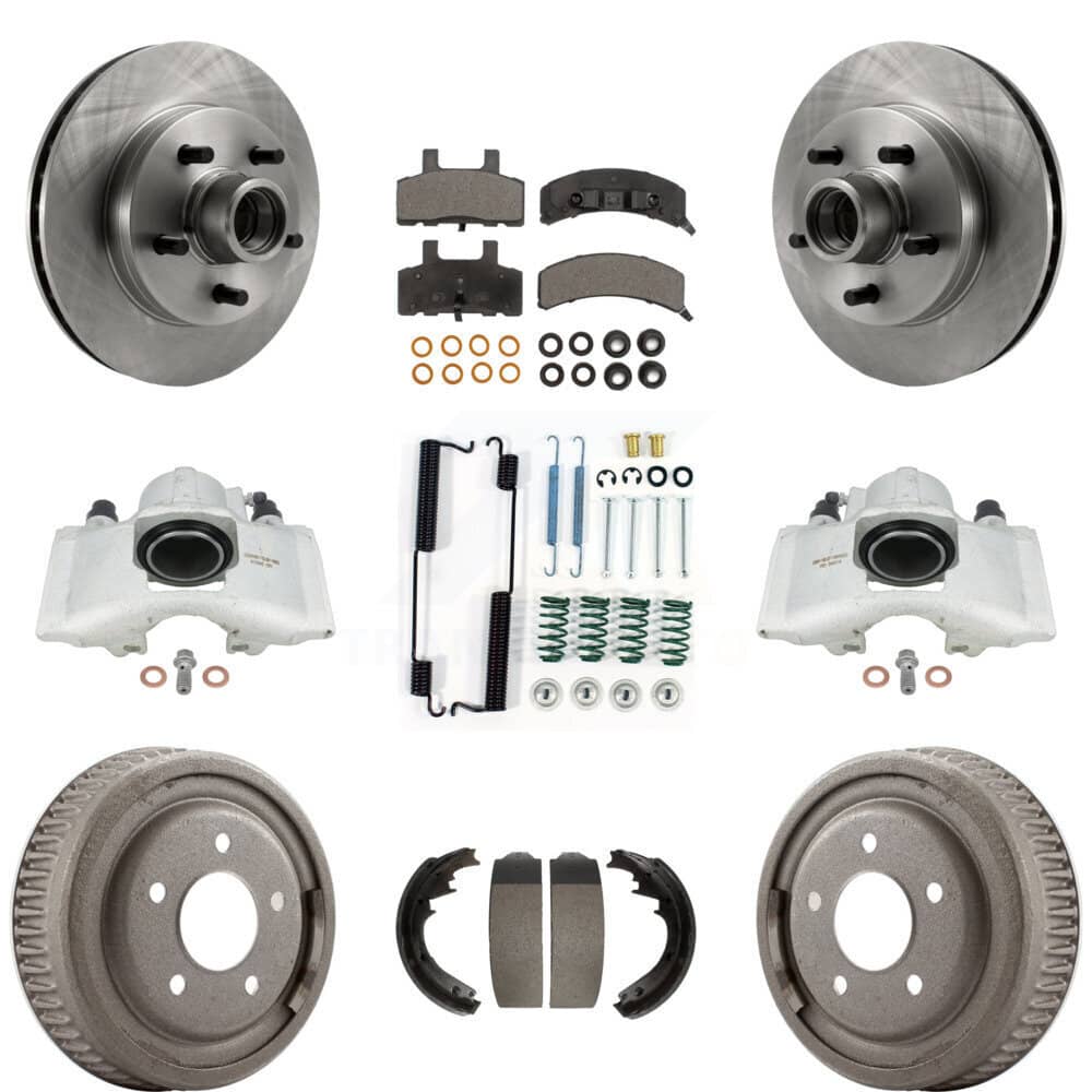 Transit Auto - KC8-100761P - Front and Rear Disc Brake Kits