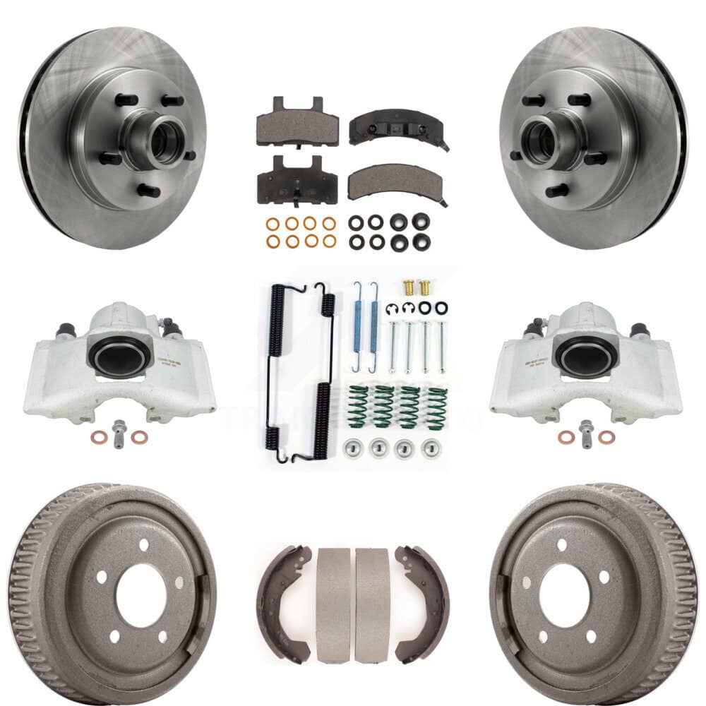 Transit Auto - KC8-100764P - Front and Rear Disc Brake Kits