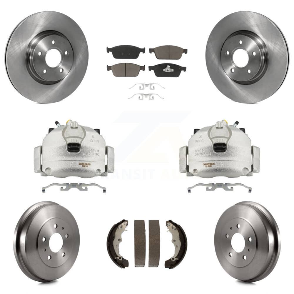 Transit Auto - KC8-100778C - Front and Rear Disc Brake Kits