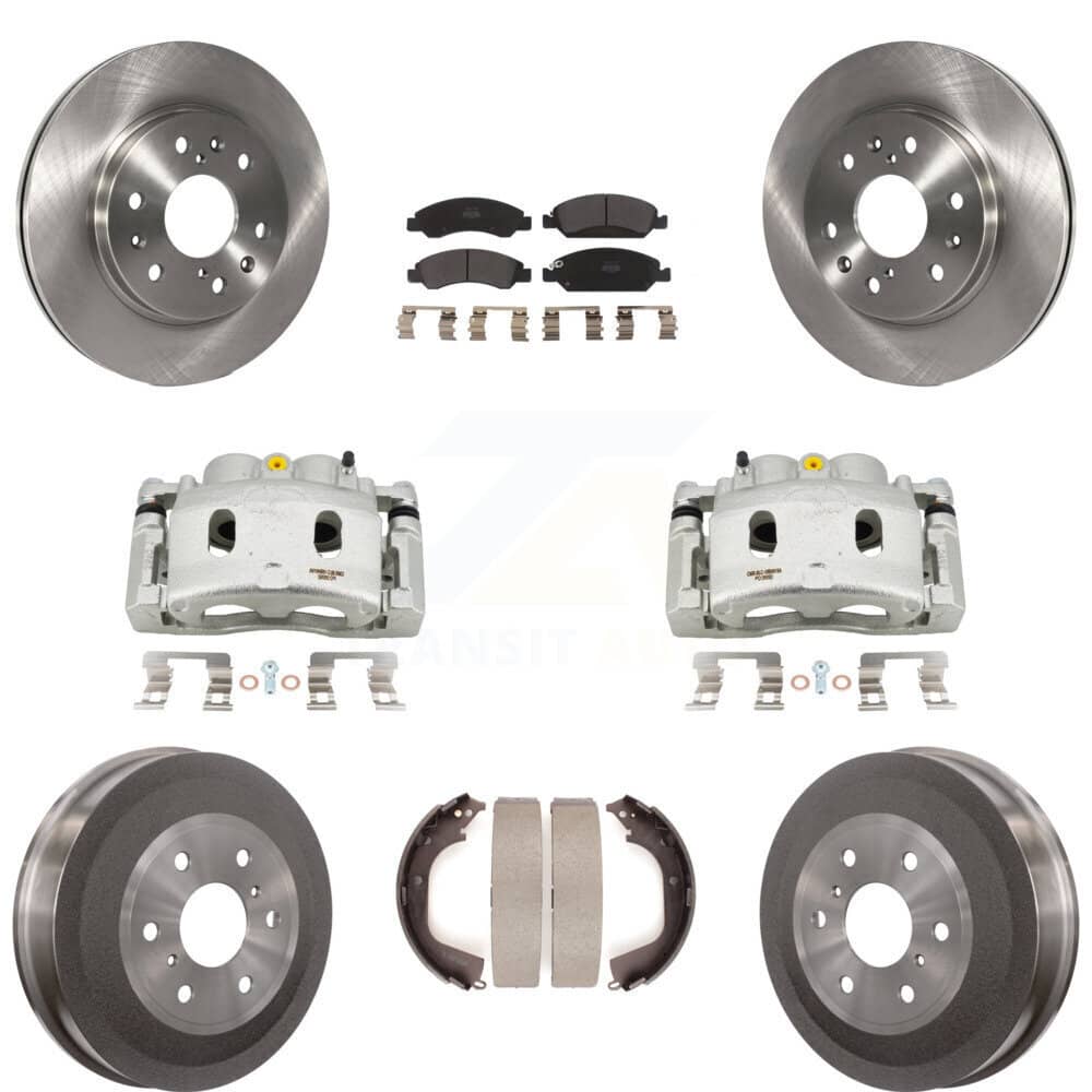 Transit Auto - KC8-100781P - Front and Rear Disc Brake Kits