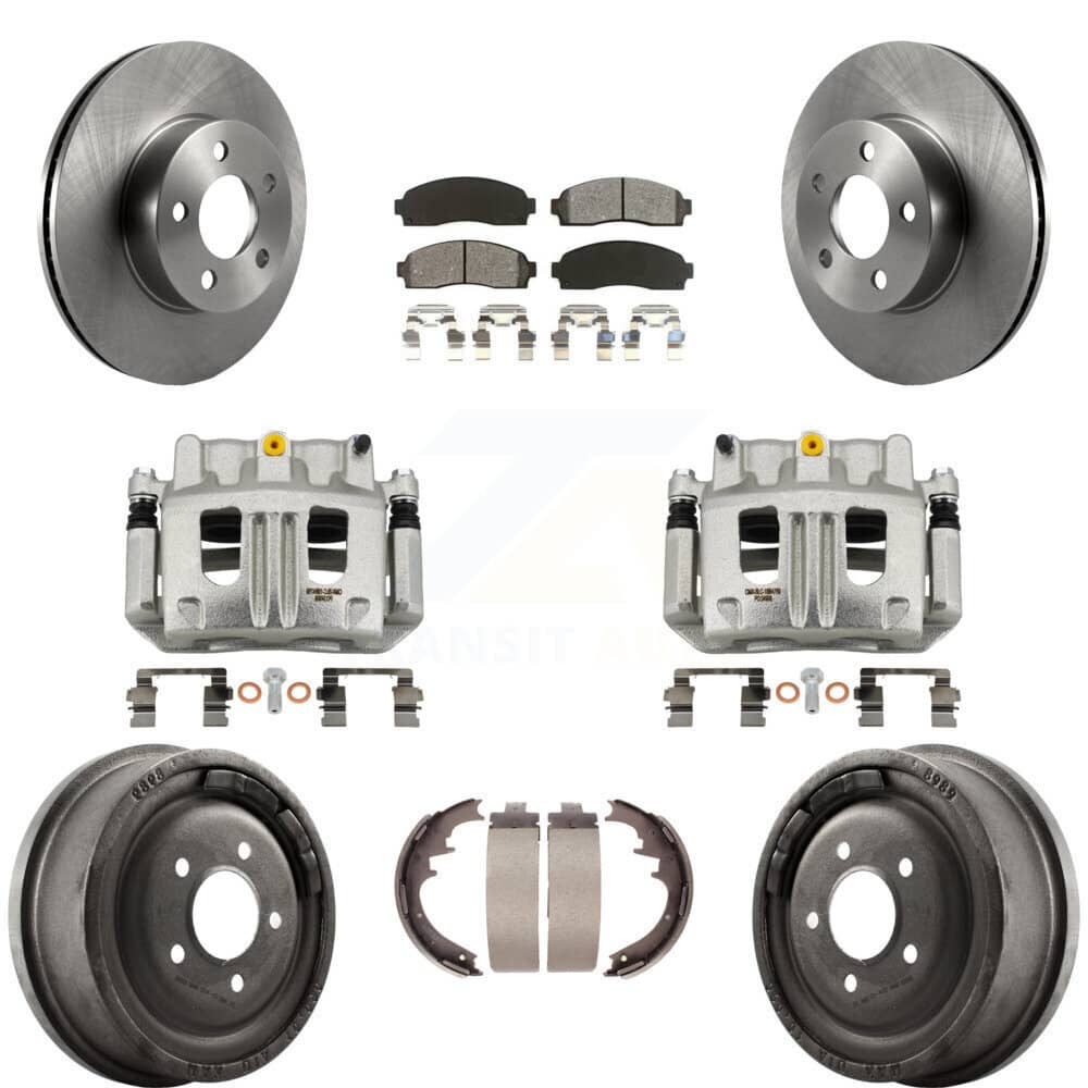 Transit Auto - KC8-100781S - Front and Rear Disc Brake Kits