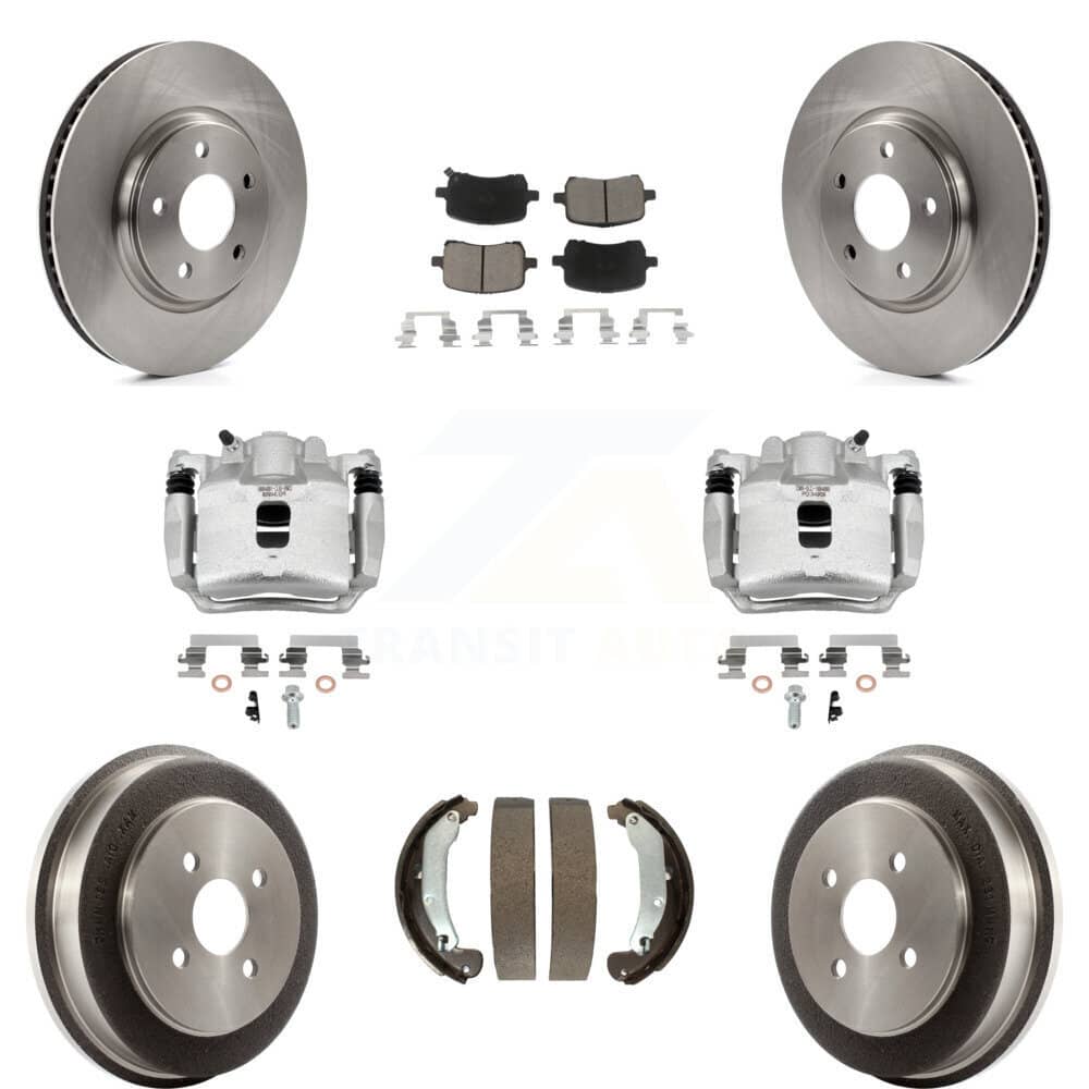 Transit Auto - KC8-100786C - Front and Rear Disc Brake Kits
