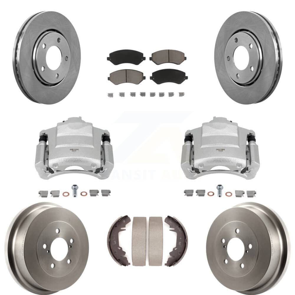 Transit Auto - KC8-100790C - Front and Rear Disc Brake Kits