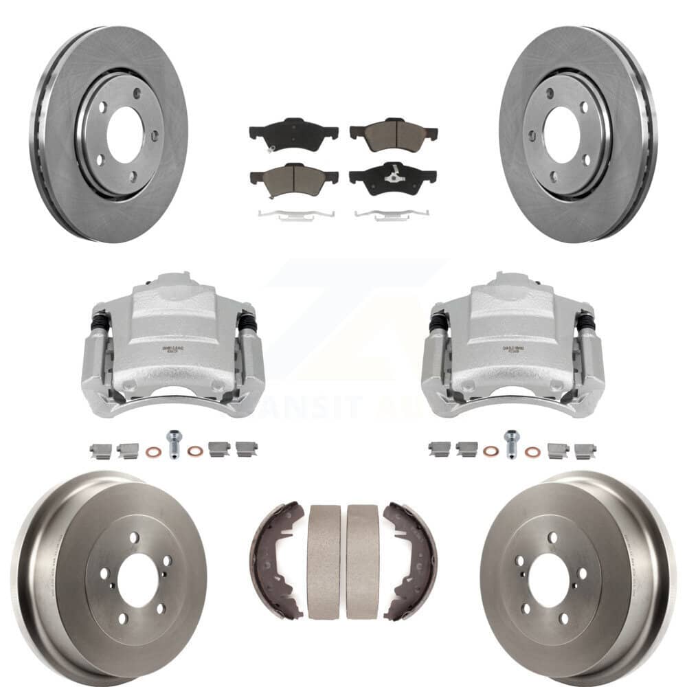 Transit Auto - KC8-100792C - Front and Rear Disc Brake Kits