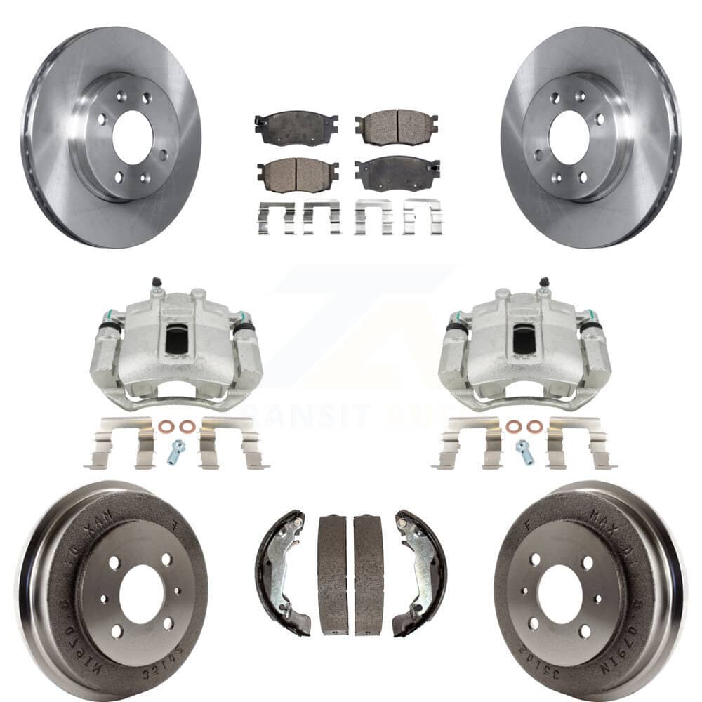 Transit Auto - KC8-100795P - Front and Rear Disc Brake Kits