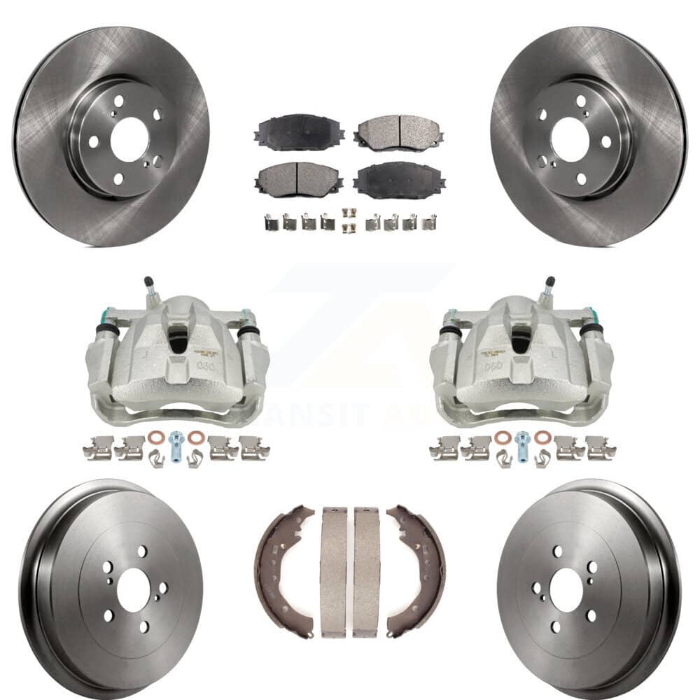 Transit Auto - KC8-100795T - Front and Rear Disc Brake Kits