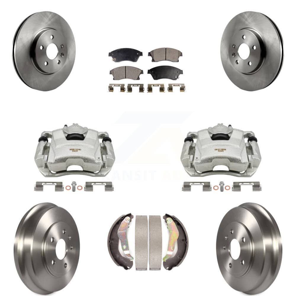 Transit Auto - KC8-100797P - Front and Rear Disc Brake Kits