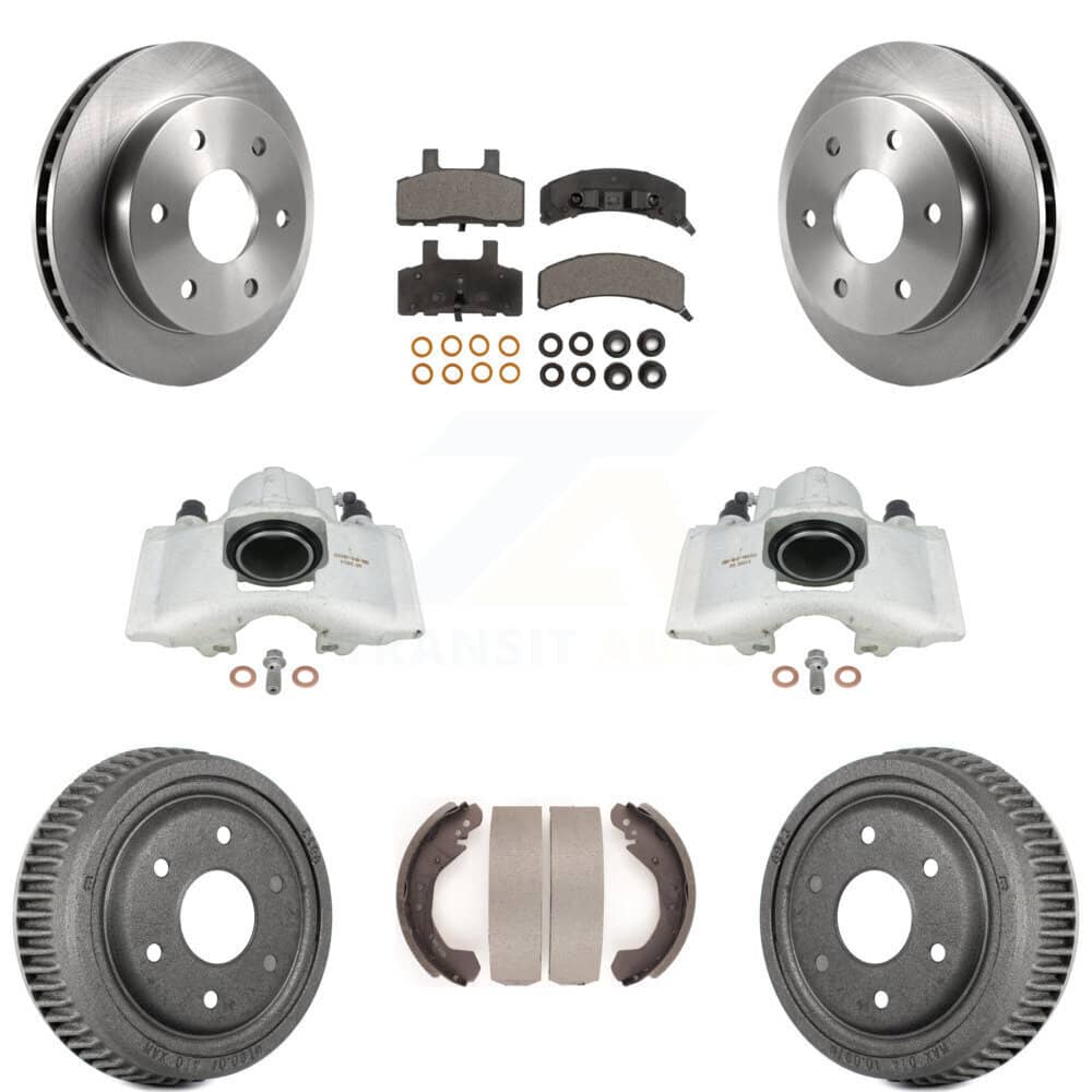 Transit Auto - KC8-100800P - Front and Rear Disc Brake Kits