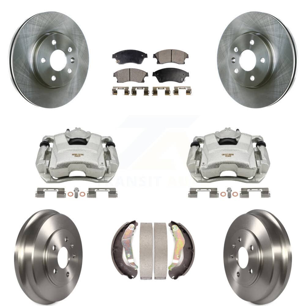 Transit Auto - KC8-100801T - Front and Rear Disc Brake Kits